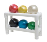 TheraBand 10-3158 Soft Weights ball, with 2-tier rack