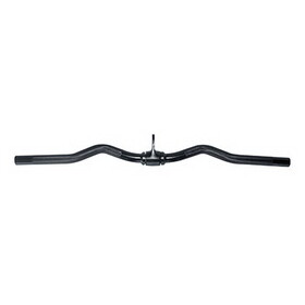 Power Systems 10-4274 Black Chrome, 28" Cable Curl Bar