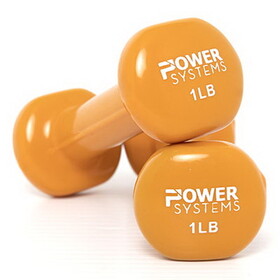 Power Systems Deluxe Vinyl Coated Dumbbell, Pair