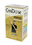 CanDo exercise band, 5-foot Singles, 30-piece dispeners