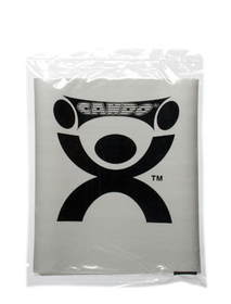 CanDo 10-5206 Cando Low Powder Exercise Band - 4' Length - Silver - Xx-Heavy