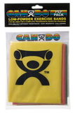 CanDo exercise band PEP pack
