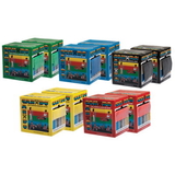CanDo 10-5498 Cando Low Powder Exercise Band - Twin-Pak - 100 Yard - 5 Color Set (2 X 50 Yard Boxes Of Each Color: Yellow, Red, Green, Blue, Black)