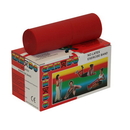 CanDo 10-5612 Cando Latex Free Exercise Band - 6 Yard Roll - Red - Light