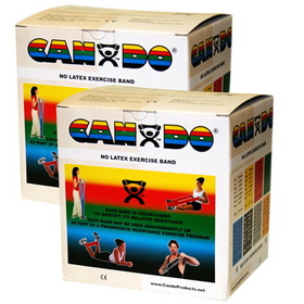 CanDo Twin-Pak latex-free exercise band