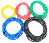 CanDo 10-5719 Cando Latex Free Exercise Tubing - 25' Rolls, 5-Piece Set (1 Each: Yellow, Red, Green, Blue, Black)