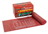 CanDo 10-5912 Cando Accuforce Exercise Band - 6 Yard Roll - Red - Light