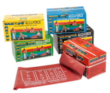 CanDo 10-5918 Cando Accuforce Exercise Band - 6 Yard Rolls, 5-Piece Set (1 Each: Yellow, Red, Green, Blue, Black)