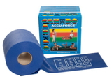 CanDo 10-5924 Cando Accuforce Exercise Band - 50 Yard Roll - Blue - Heavy