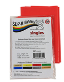 Sup-R Band 10-6302 Sup-R Band Latex Free Exercise Band - 5 Foot Singles, Red - Light