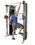 10-7123 Inflight Fitness, Functional Trainer, Two Stacks, Rear Shrouds