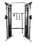 10-7123 Inflight Fitness, Functional Trainer, Two Stacks, Rear Shrouds
