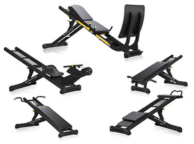 10-7219 Total Gym Elevate Circuit; 5-Piece; Includes Jump, Pull-Up, Press, Row Adj And Core Adj