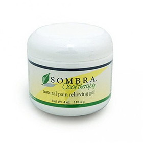 Sombra 11-0926 Cool Therapy Pain Relieving Gel, 4 oz Jar