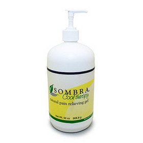 Sombra 11-0928 Cool Therapy Pain Relieving Gel, 32 oz Pump