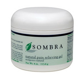 Sombra 11-0939 Warm Therapy Pain Relieving Gel, 4 oz Jar