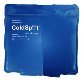 Relief Pak blue-vinyl reusable cold pack