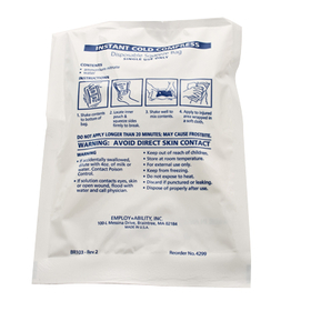 Relief Pak 11-1020 Relief Pak Instant Cold Compress, Standard 6" X 9" - Case Of 12