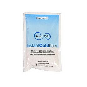 Relief Pak 11-1021 Relief Pak instant cold pack, 4" x 6", dozen