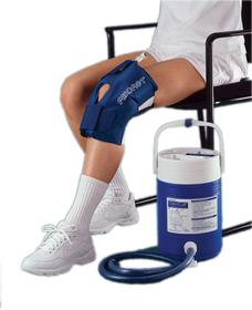 11-1557 Aircast Cryocuff - Large Knee With Gravity Feed Cooler