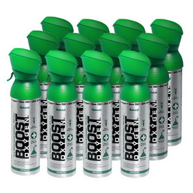 Boost Oxygen 11-2210-12 Boost Oxygen, Natural, Medium (5-Liter), Case of 12