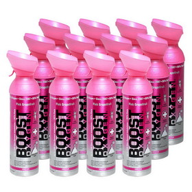 Boost Oxygen 11-2223-12 Boost Oxygen,  Pink Grapefruit, Large (10-Liter), Case of 12
