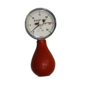 Baseline 12-0291 Baseline Dynamometer - Pneumatic Squeeze Bulb - 30 Psi Capacity, With Reset