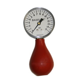 Baseline 12-0292 Baseline Dynamometer - Pneumatic Squeeze Bulb - 15 Psi Capacity, No Reset