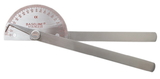 Baseline 12-1040 Baseline Metal Goniometer - 180 Degree Range - 8 Inch Legs