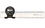 Lafayette 12-1064 Acumar Inclinometer - Accessory - Ruler, Price/Each