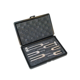 Baseline 12-1460 Baseline, Tuning Fork With Protective Carrying Case, 6-Piece Set (128, 256, 512, 1024, 2048, 4096 Cps)