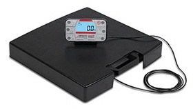 Detecto 12-2387 APEX Portable Scale, Remote Indicator, AC Adapter , 600 lb x 0.2 lb / 300 kg x 0.1 kg
