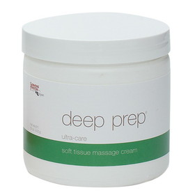 Fabrication Enterprises 13-3239 Deep Prep Massage Cream - ultra care, 15 oz jar