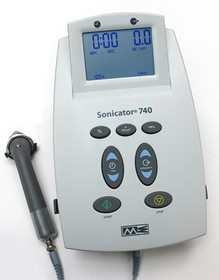 Mettler 13-3446 Sonicator 740x Ultrasound Device, 3 applicators (1, 5, 10 cm2 heads), Sonic*Tool, O-ring