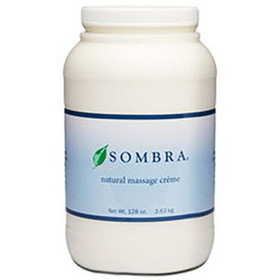 Sombra 14-1651 Natural Massage Cream, 1 Gallon