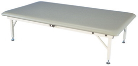 15-1554 Bariatric Mat Platform Table - Electric Hi-Low, Steel Frame, 84" L X 48" W X 20" - 30" H , 900 Lb. Weight Capacity