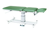 Armedica 15-1742B Armedica Treatment Table - Motorized Pedestal Hi-Lo, 4 Section, 3 Piece Head Section, 220V