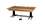 Generic 15-2072 Wooden Platform Table - Deluxe Electric Hi-Low, Raised-Rim, 7' X 4' X (23" - 32"), Price/Each