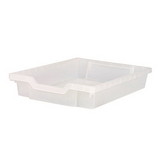 Whitney Brothers 15-2205 F1 Gratnell Plastic Tray, Translucent