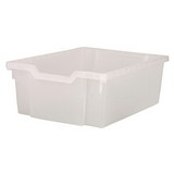 Whitney Brothers 15-2206 F2 Gratnell Plastic Tray, Translucent