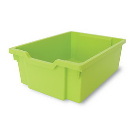 Whitney Brothers 15-2207 F2 Gratnell Plastic Tray, Lime Green