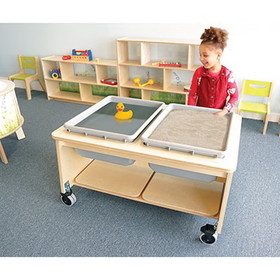 Whitney Brothers 15-2233 Plus Two Tub Sand and Water Table
