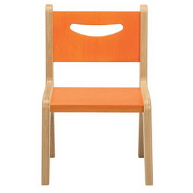 Whitney Brothers 15-2236 Plus, 10H, Orange Chair