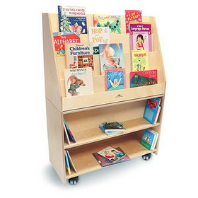 Whitney Brothers 15-2479 Deluxe Mobile Book Library