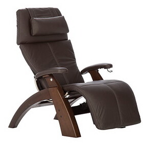 Human Touch 15-3559 Perfect Chair, PC-350 Classic Power, Dark Walnut/Espresso Top Grain Leather