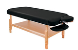 15-3740BLK Basic Stationary Massage Table Black