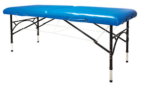 15-3742B Aluminum Massage Table Blue