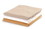 CanDo 15-3751CPT Flat Sheet - 63"W x 100"L - Cotton Polyester - Tan, Price/each