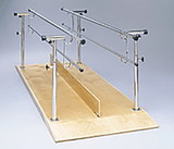 Std height/width adjustable parallel bars