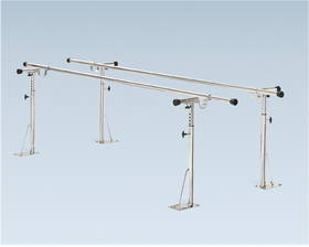 Parallel Bars, Floor Mounted, Height And Width Adjustable